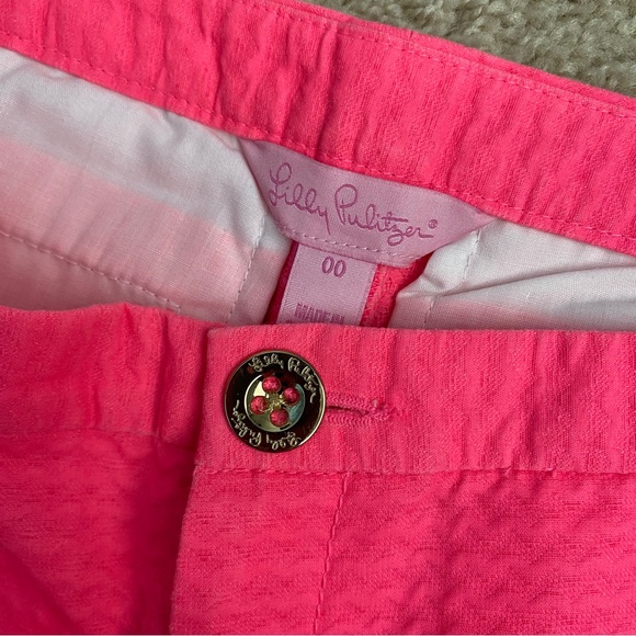 Lilly Pulitzer Adie Short Bungalow Pink 00 - Picture 2 of 5